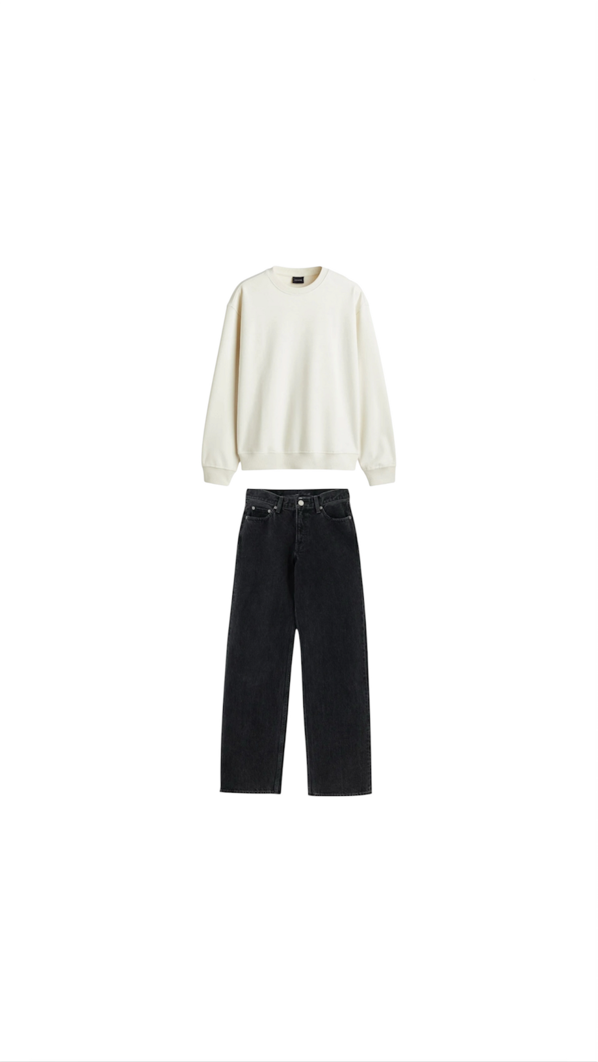 OVERSIZE SWEATSHIRT + baggy jeans