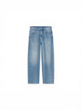 Blue baggy jeans