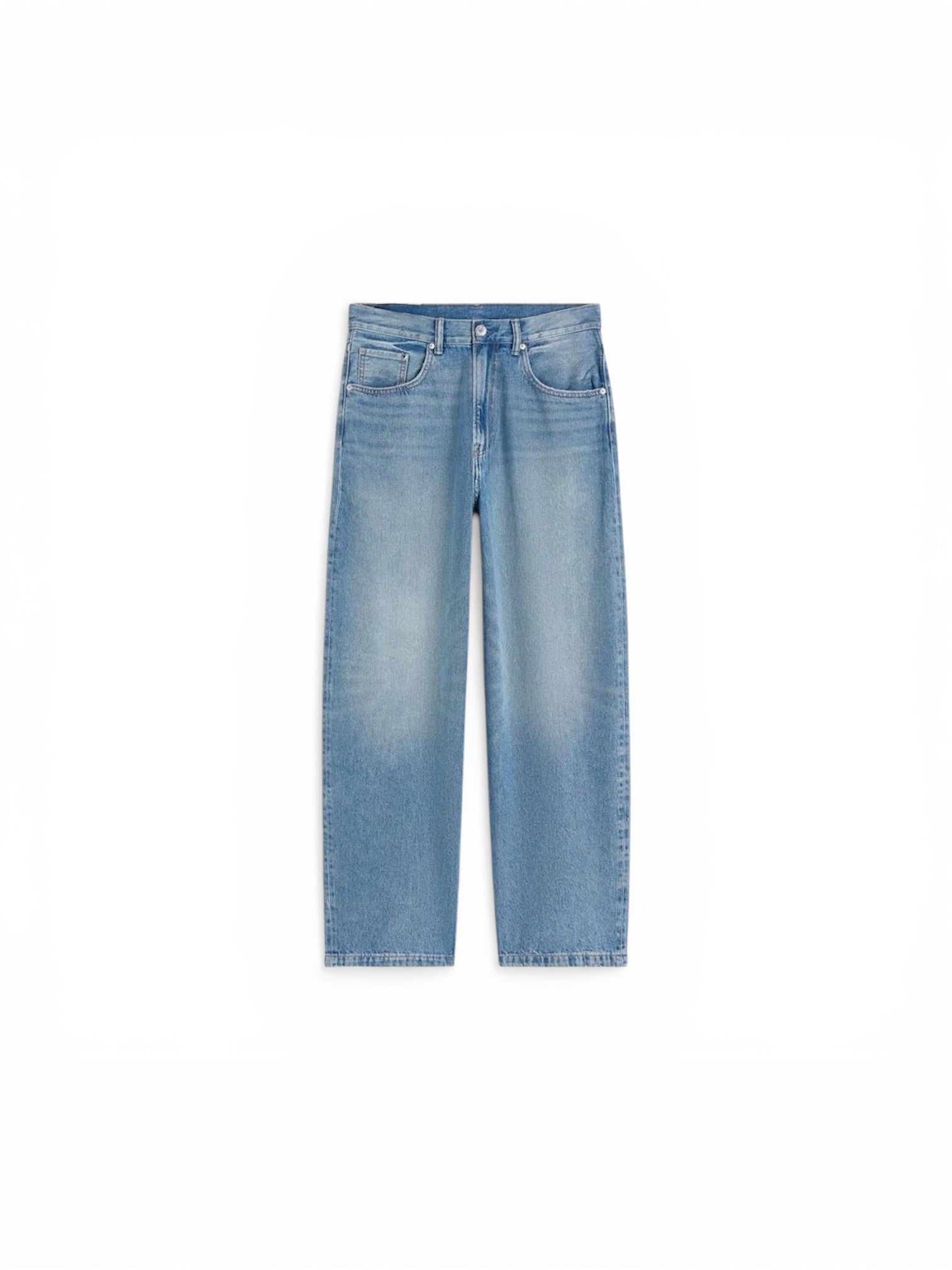 Blue baggy jeans