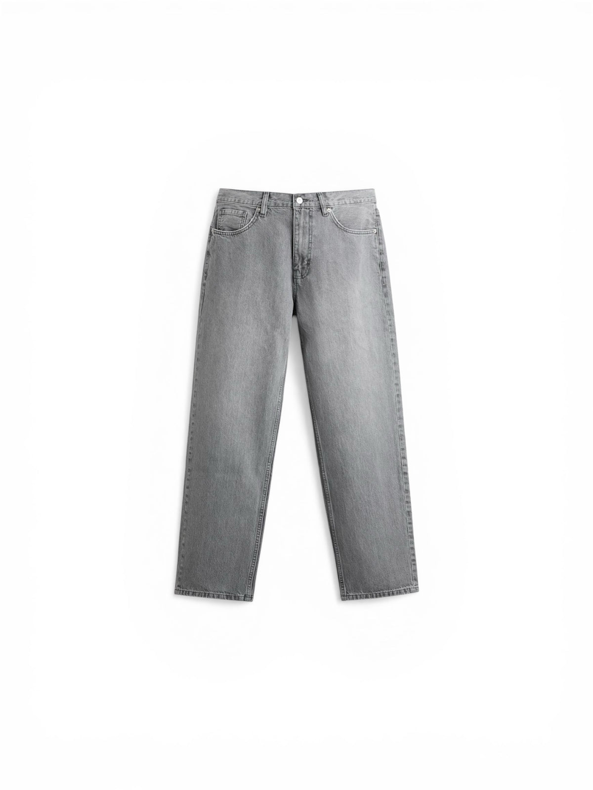 Gray baggy jeans
