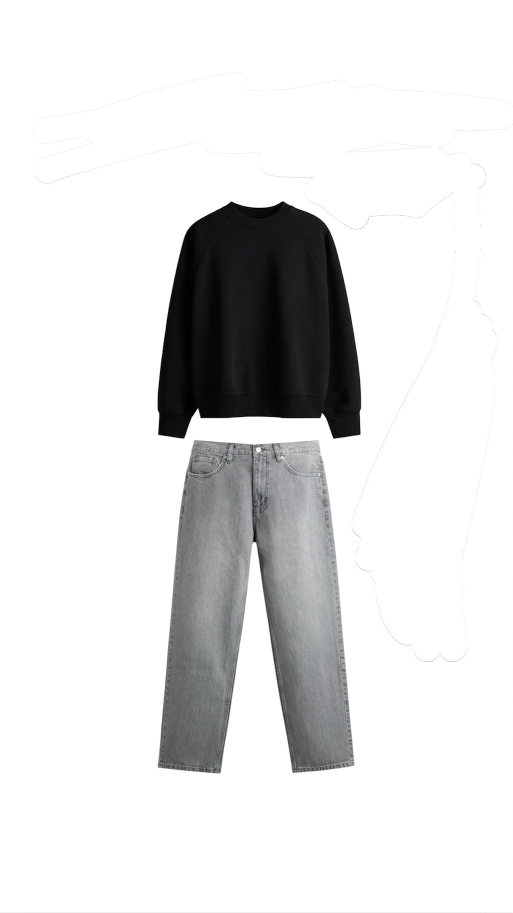 OVERSIZE SWEATSHIRT + baggy jeans