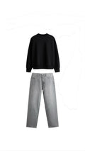 OVERSIZE SWEATSHIRT + baggy jeans