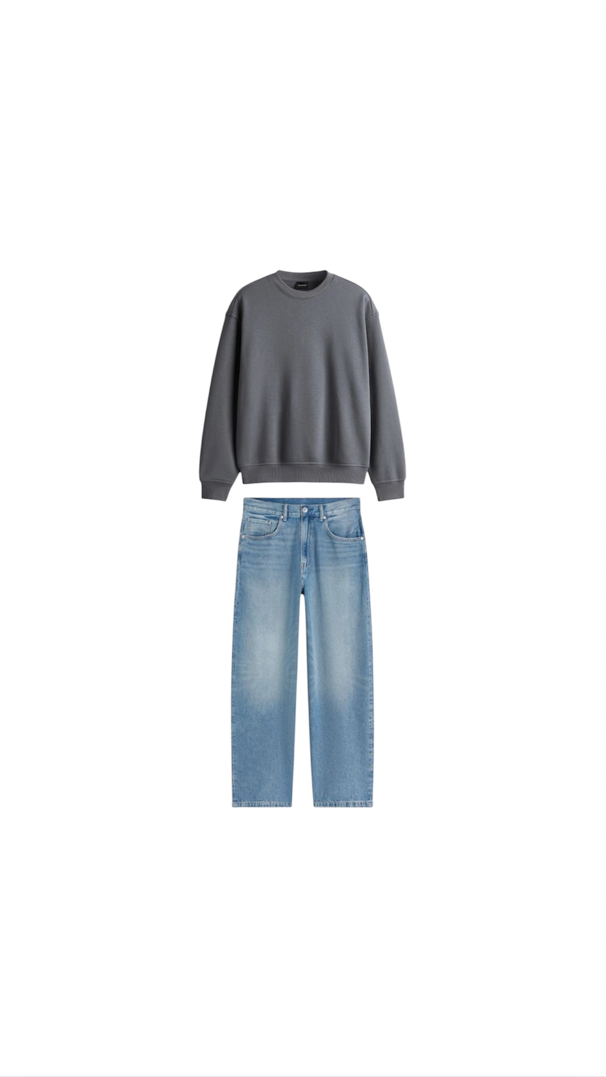 OVERSIZE SWEATSHIRT + baggy jeans