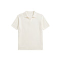 WHITE KNIT POLO