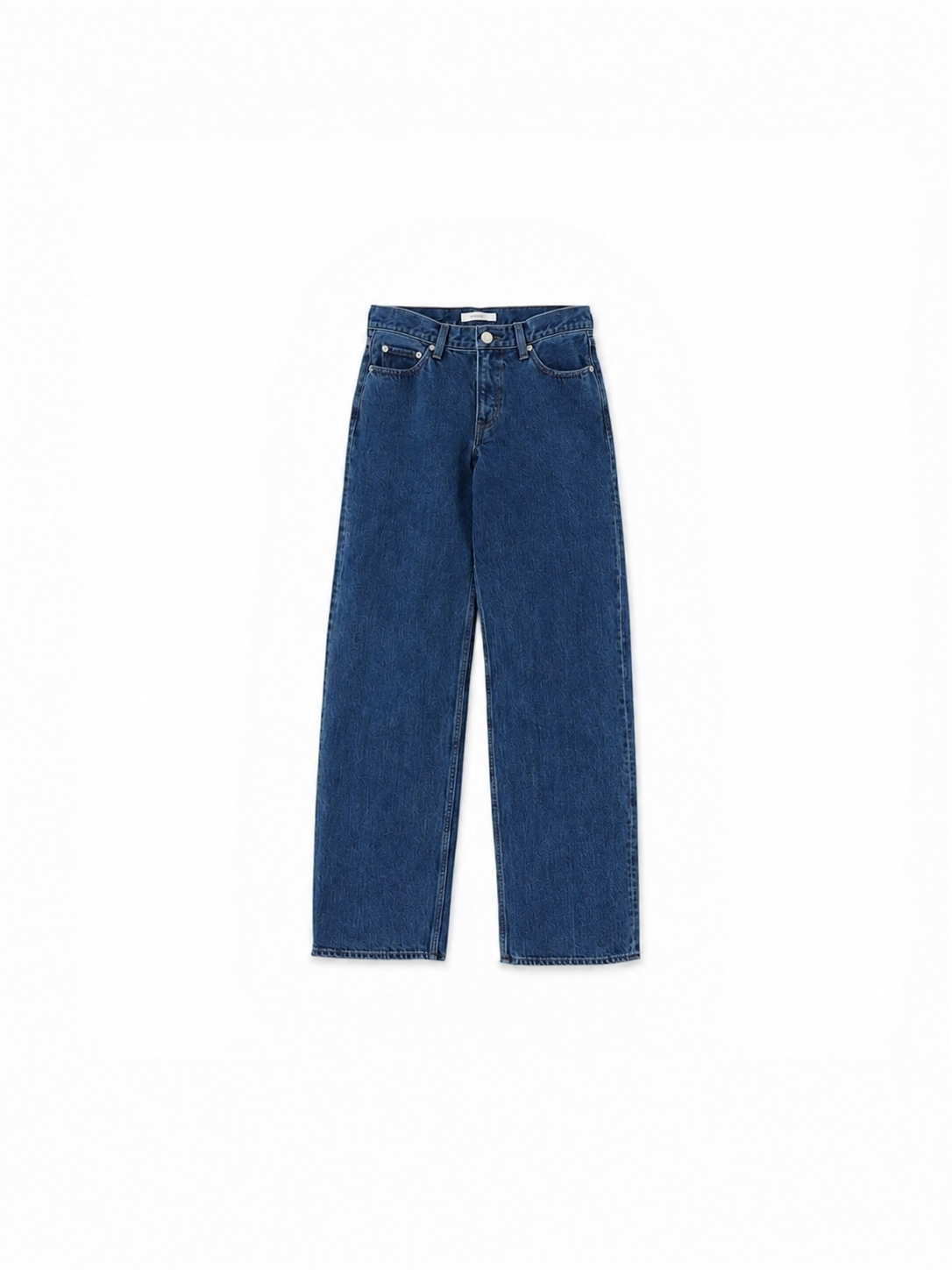 Navy blue baggy jean￼